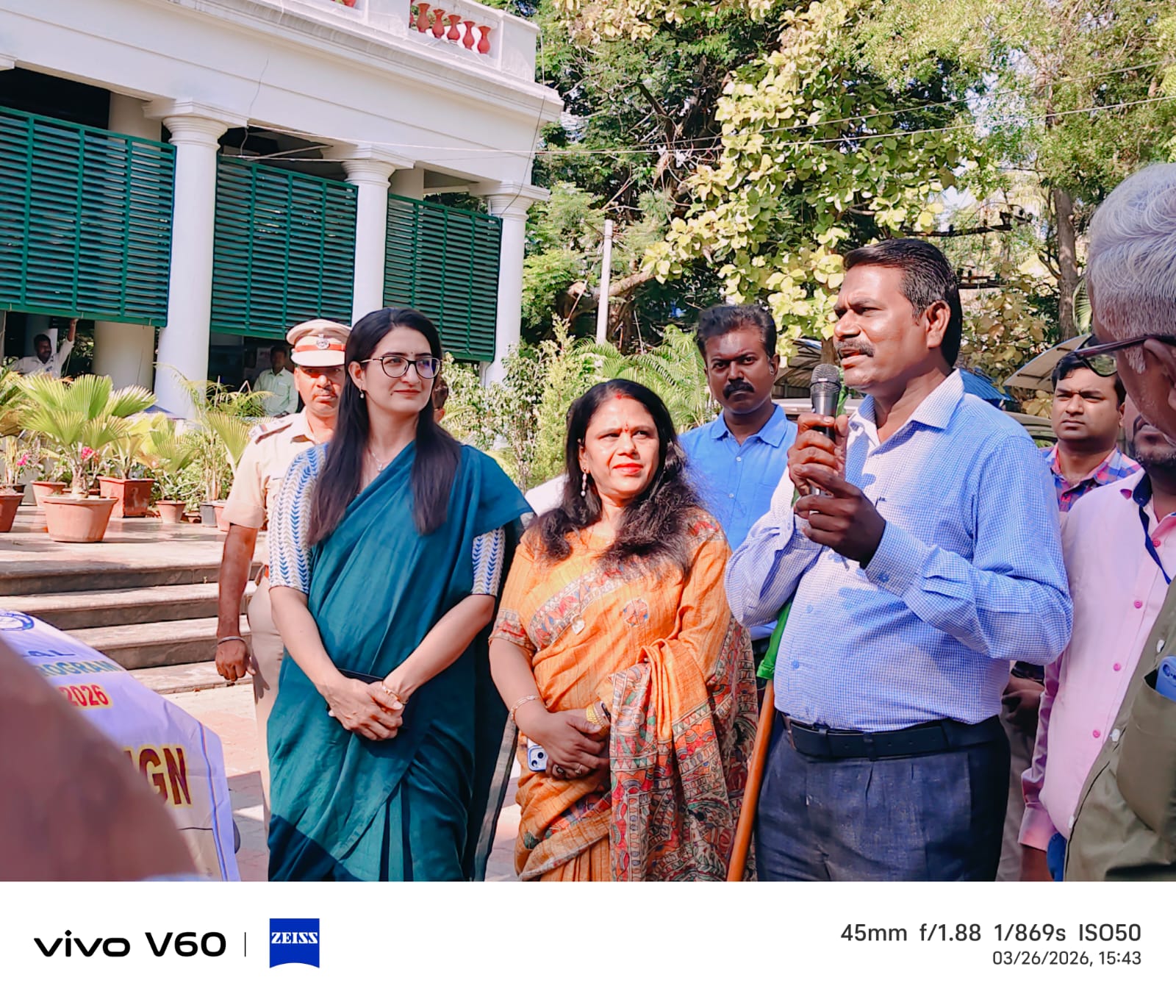 Walkathon with Dignitaries